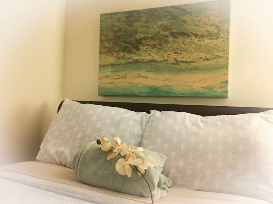 Zen styled Main sleeping area