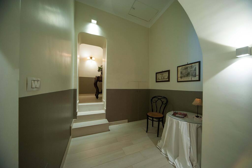 Disimpegno dall'ingresso al leaving