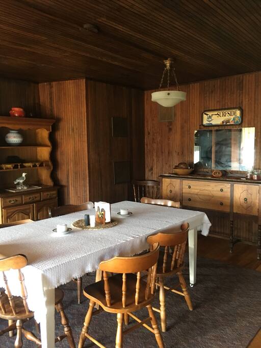 One of two dinning tables