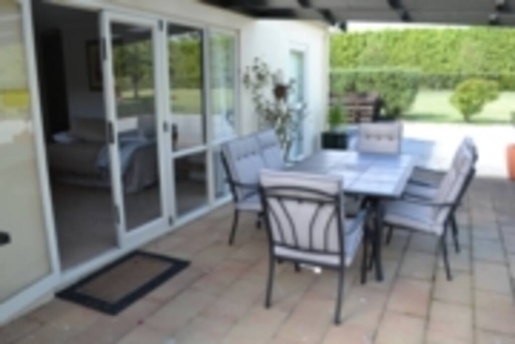 outdoor dining
