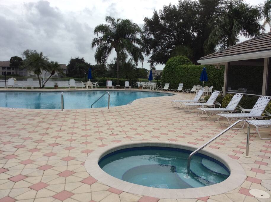 Hot tub too!