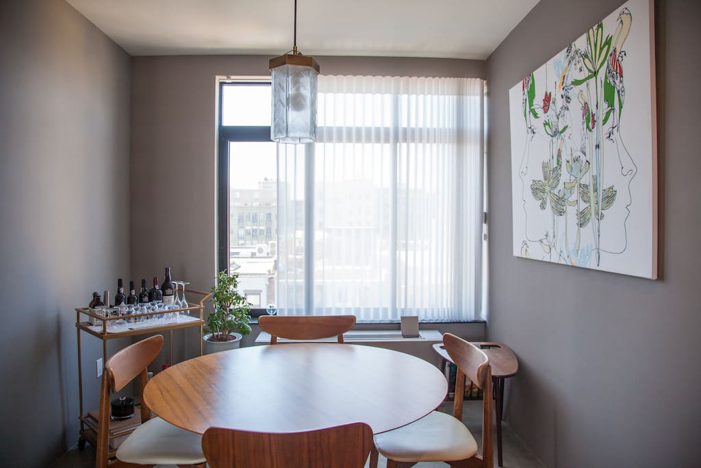 our dining room with view