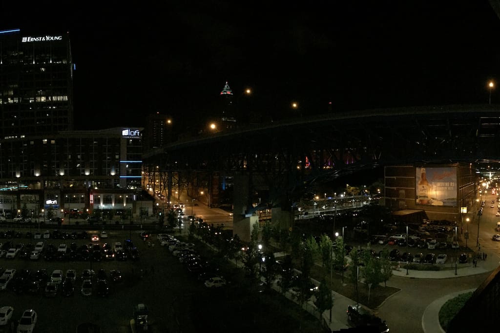 The view at night