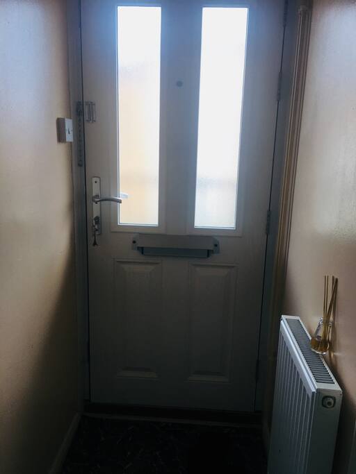 A private front door
