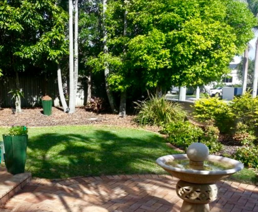 Exclusive private gardens.