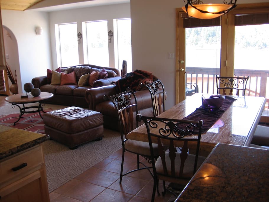 Open space for entertaining.