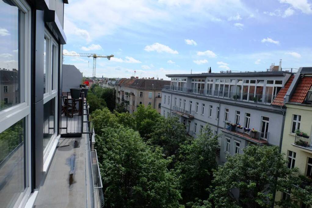view from the penthouse
