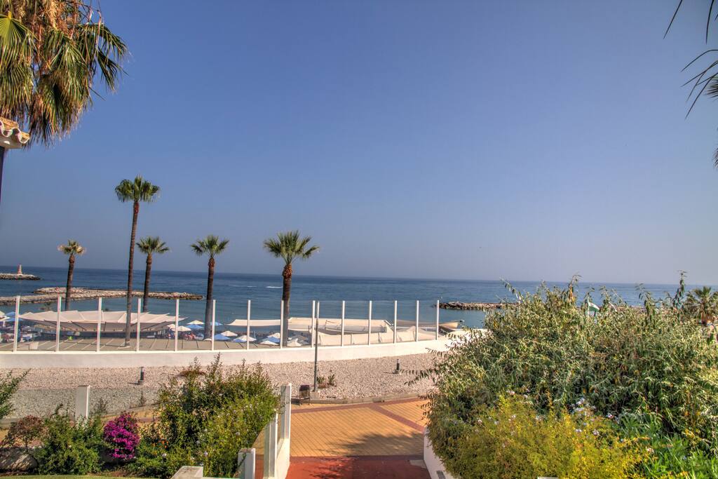 Beautiful sea view from the apartment