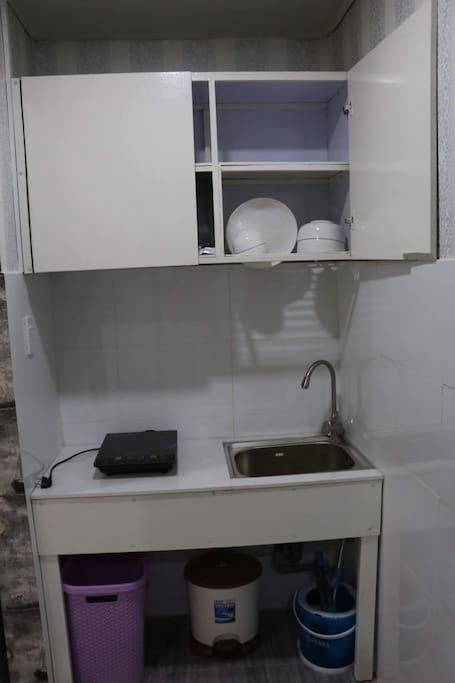Small private kitchen area