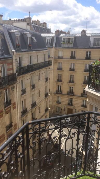 vue du balcon à droite