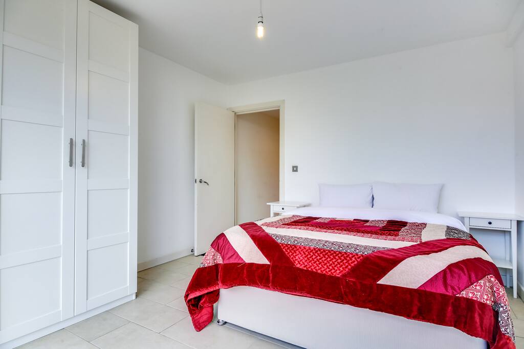The master bedroom.