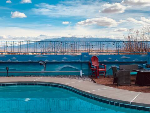 Desert Beach House with a View - Pool and Hot Tub!