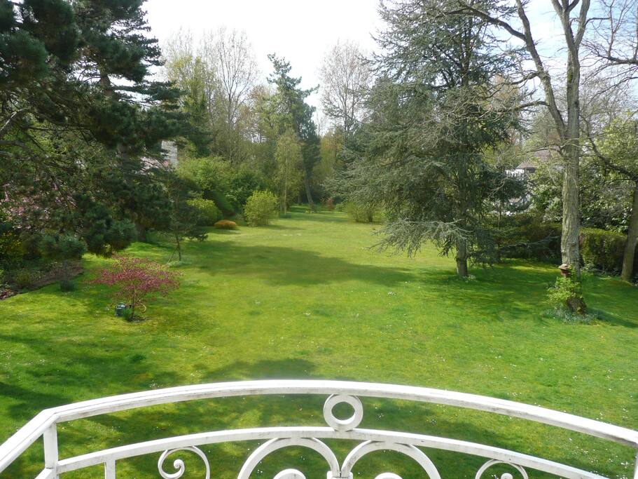 Grand jardin !