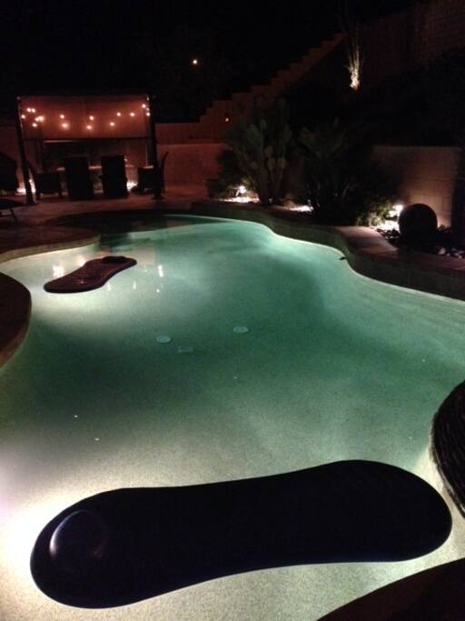 Pool at Night
