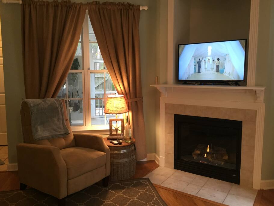 Two recliners in addition to couch in living room