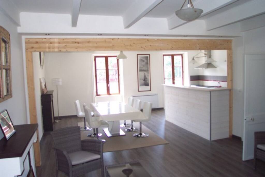 Espace de vie de 80 m2