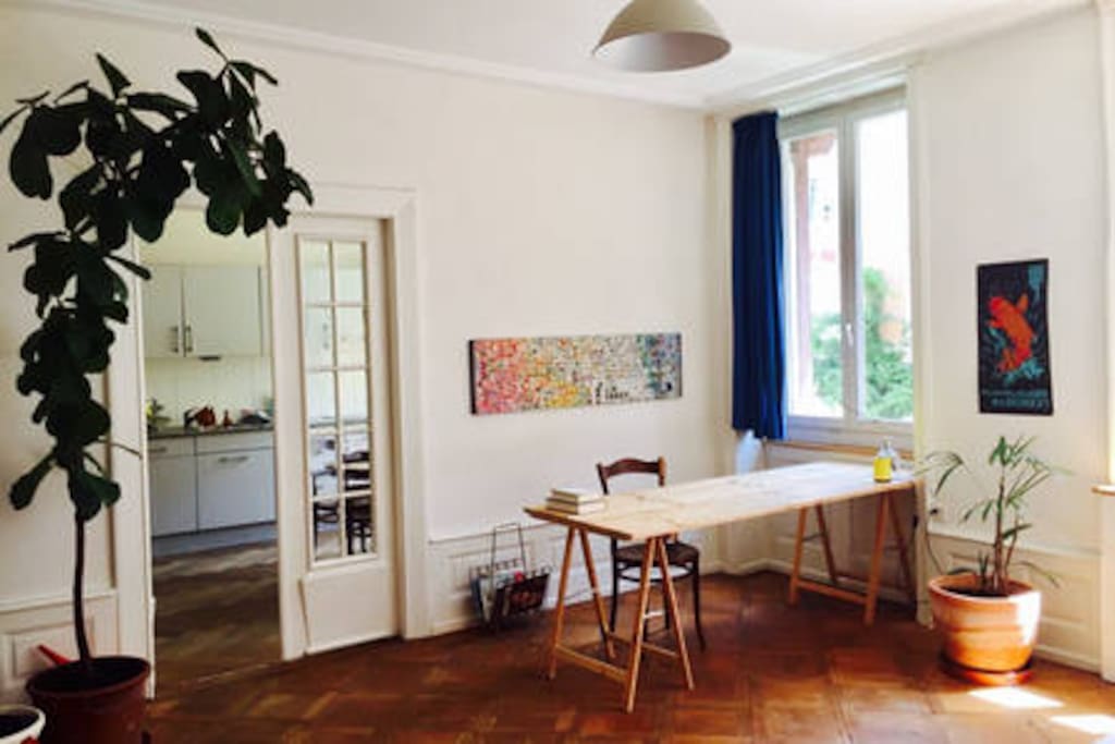 Bright living room