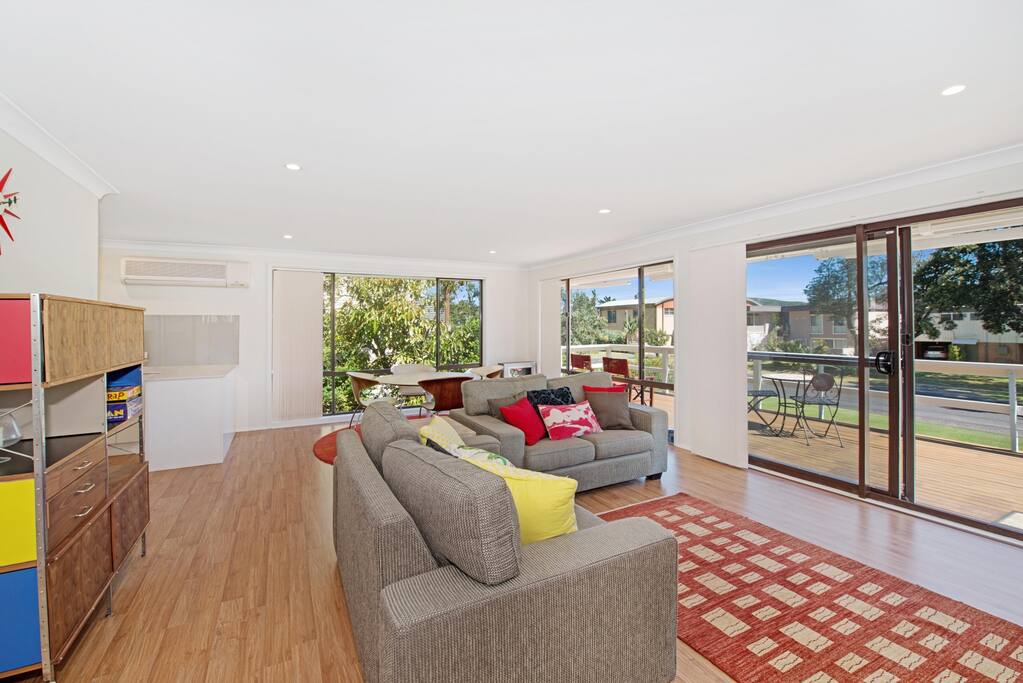 Upstairs lounge room