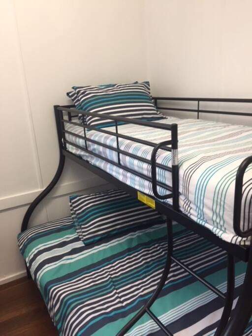 One of the bedrooms