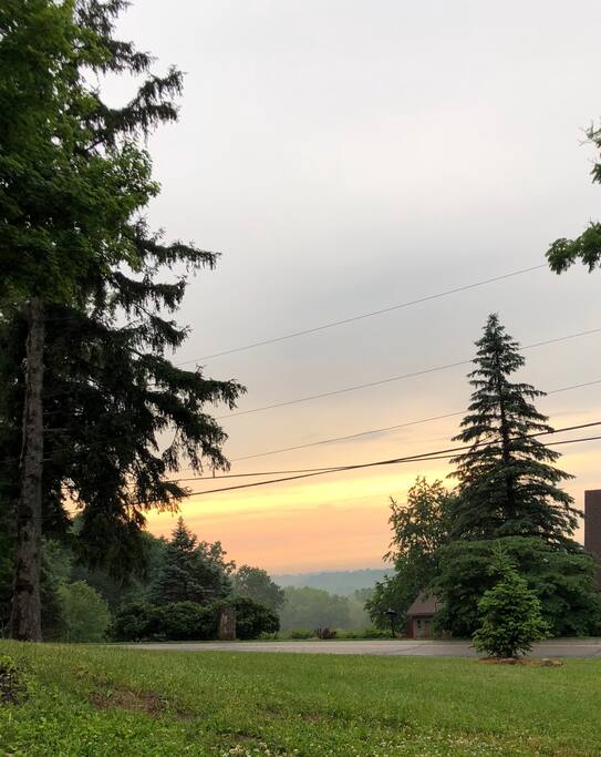 View from front porch