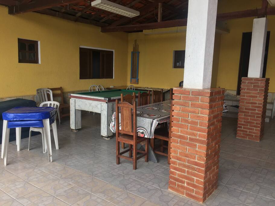 Salão de festas e jogos