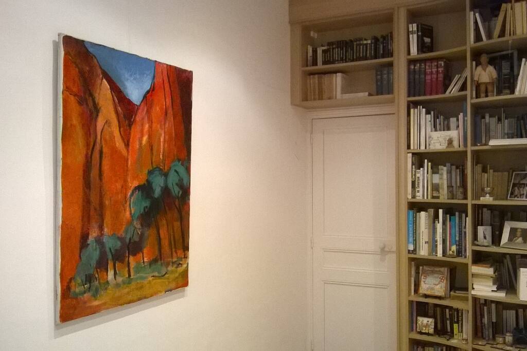 original art in the room