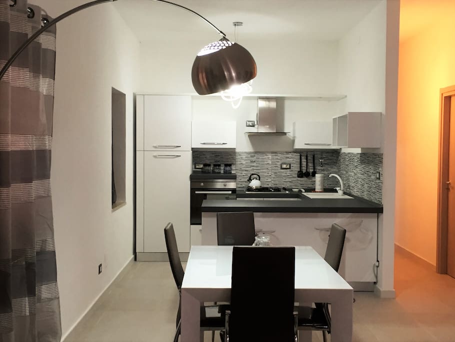 Very well equipped kitchen