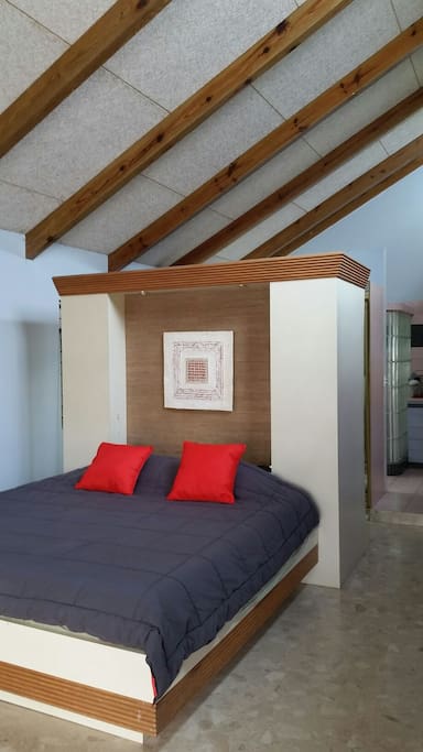 high ceilings and plenty of natural light