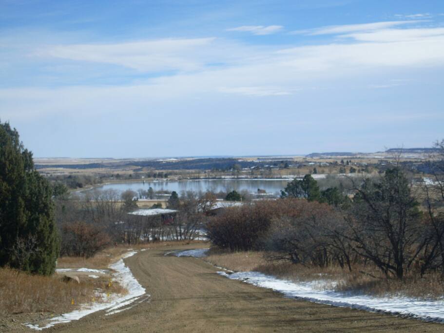 front deck view