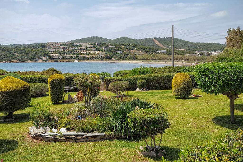 view from veranda