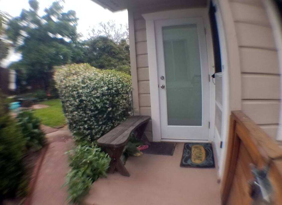 Own entrance, secure and private