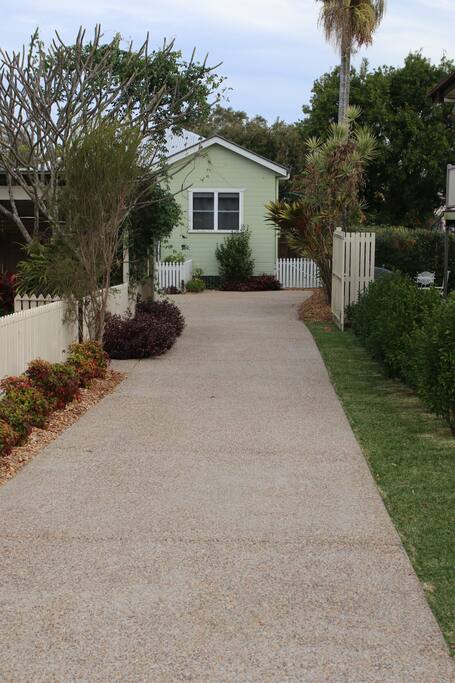 Gated Driveway with off road parking