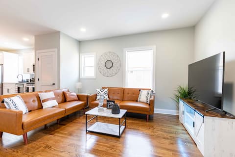 #2 ♥️ Modern 3BR 2 BT+2🅿️ near NYC & AmericaDream