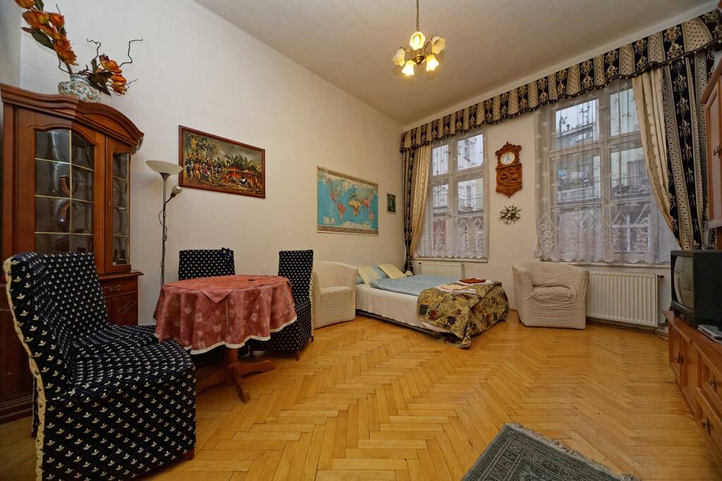 living room / first bedroom