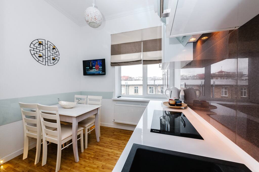 well equiped kitchen