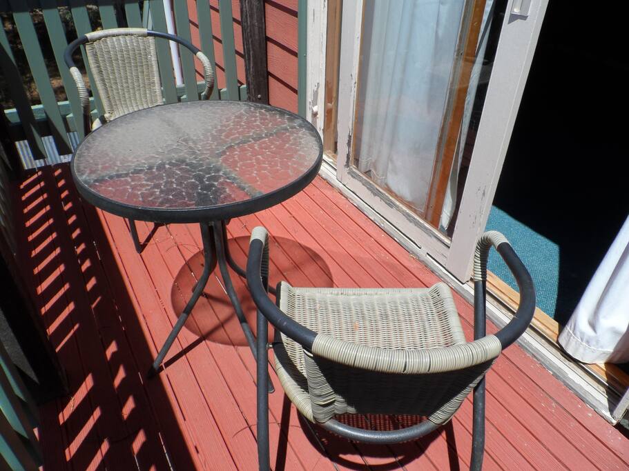 Upstairs Balcony. Enjoy a Relaxing Moment While Looking at the Stunning Views.