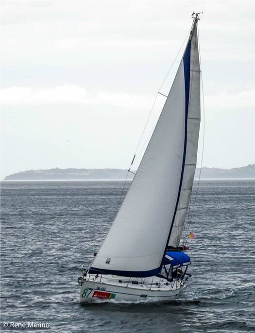 Sailing boat 35ft Benneteau