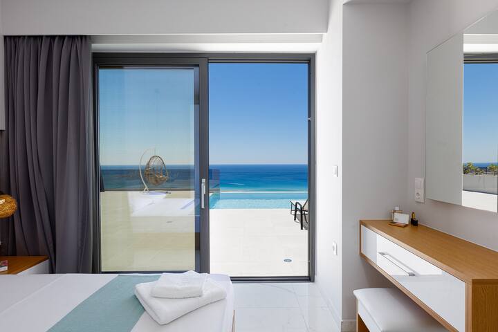 Villa Calypso, Private pool, Sea view, Luxury gallery image 5