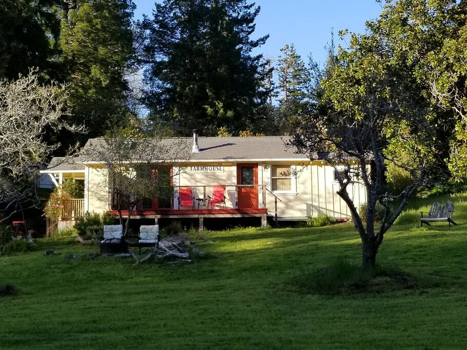The Farmhouse Cabins for Rent in Fort Bragg, California, United States