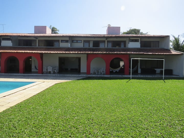 Uitstekend Huis Aan Zee Met Zwembad, Swim Up Bar En De Mijne Voetbalveld - Pernambuco