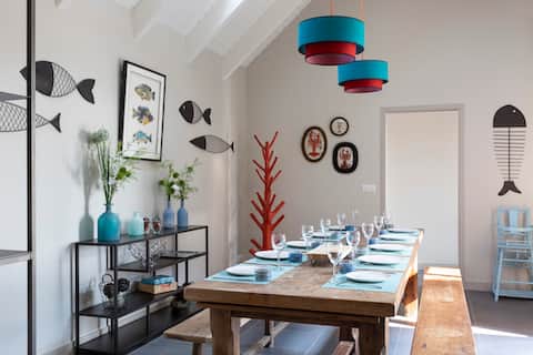 Terra Lodge, charming home with hot tub