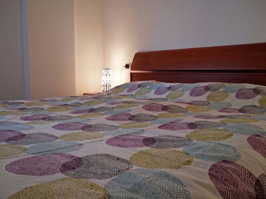 Double bed.