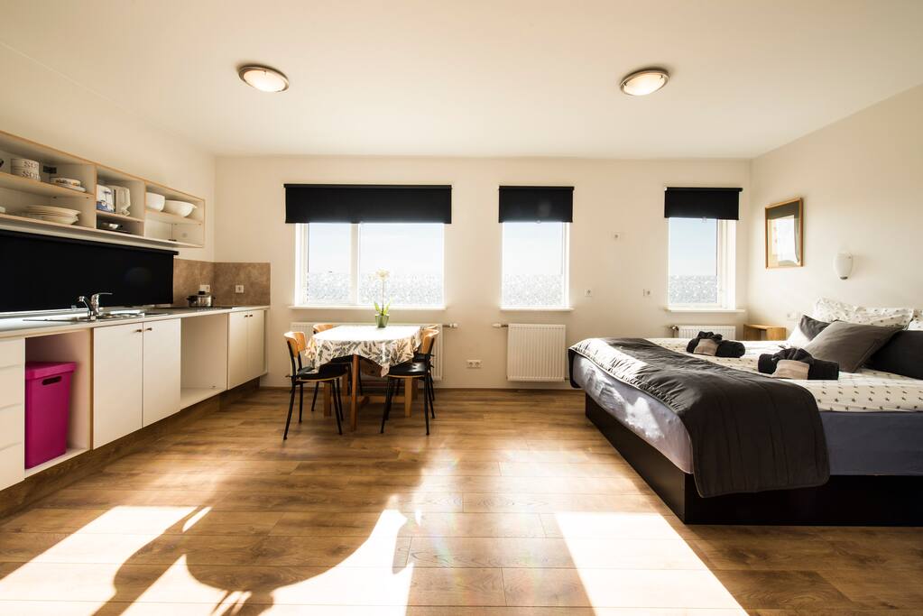 30 sqm studio apartment, new built in 2016.