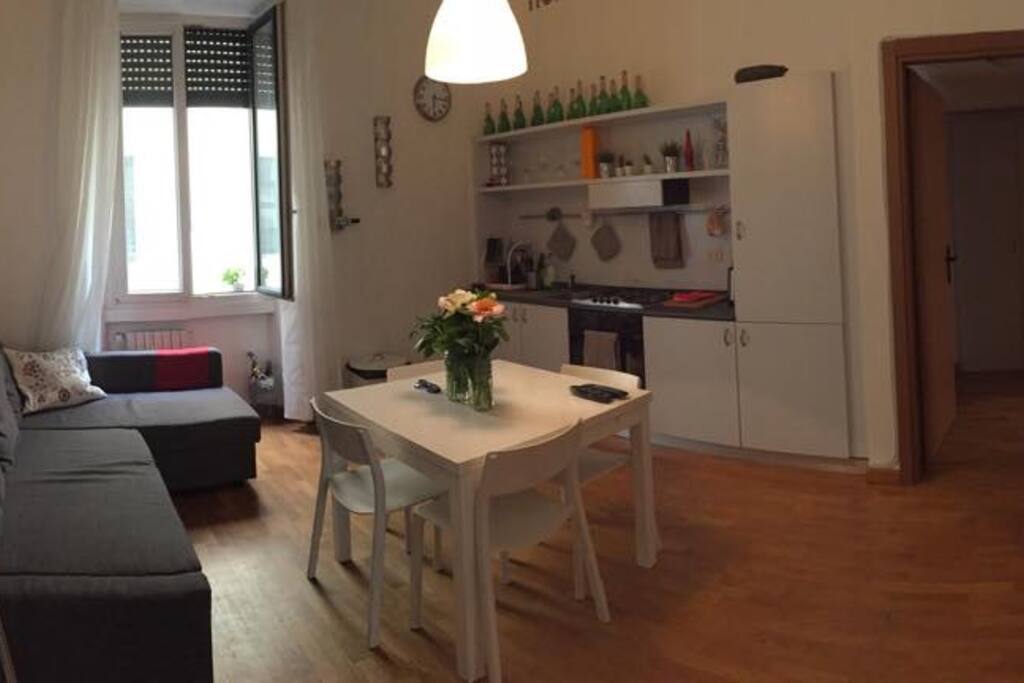 Cucina abitabile condivisa