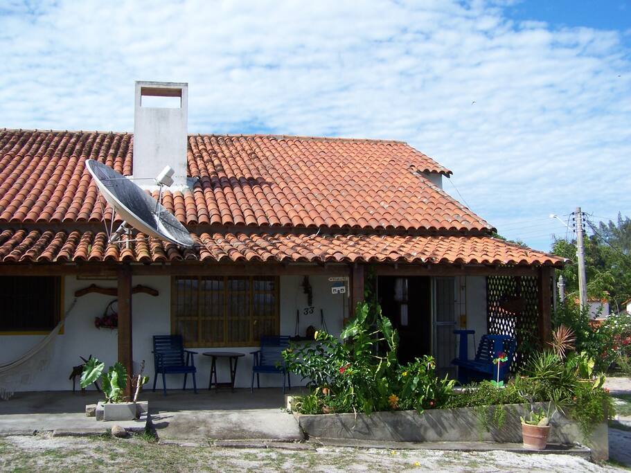 Frente da casa