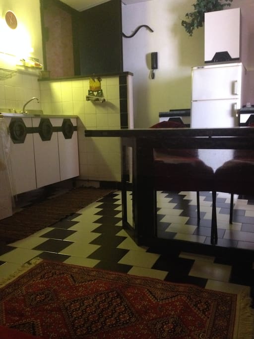 kitchen equipped