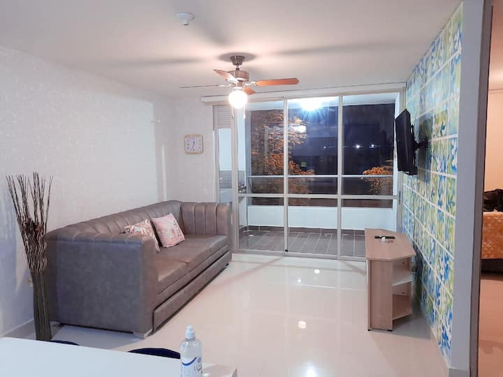Apartamento Aire Acondicionado En 3 Habitaciones - Girardot