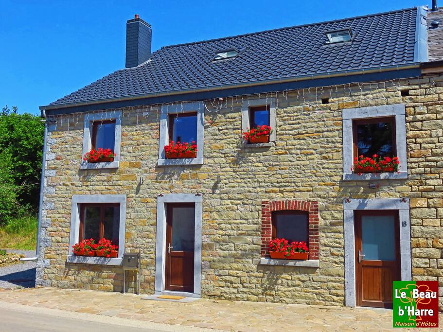 façade en pierre du pays
