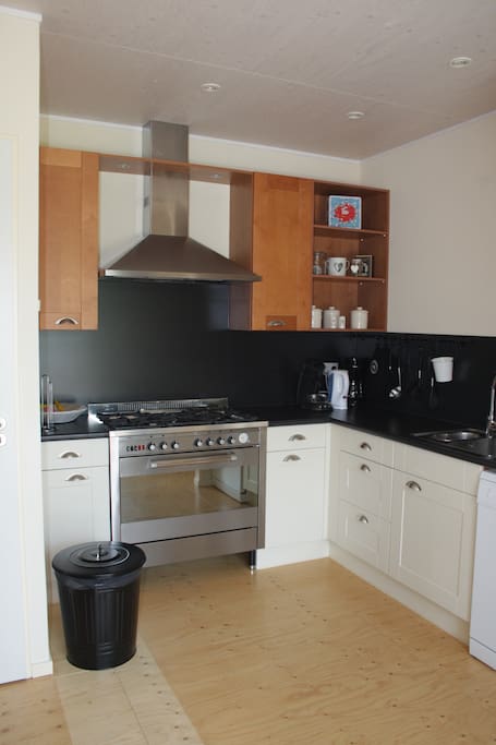 Luxe keuken ,van alle gemakken voorzien.