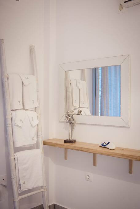 Bedroom with unique decoration